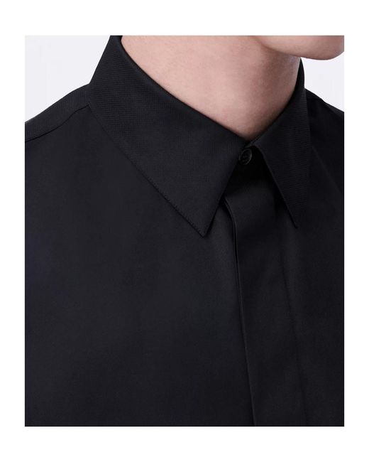 Dior Black Shirt With French Cuffs for men