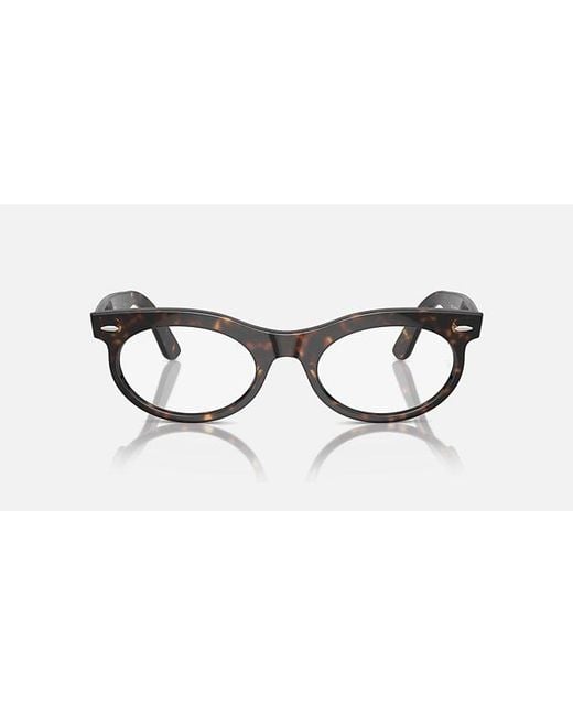 Ray-Ban Multicolor Wayfarer Oval-Frame Glasses