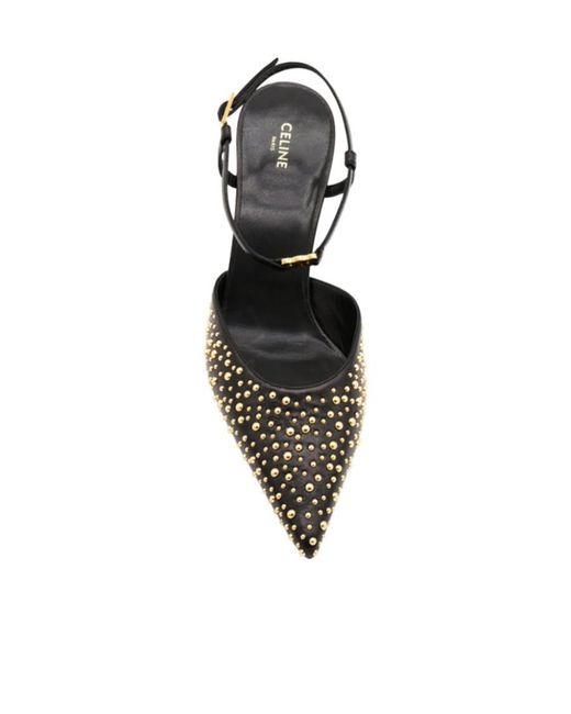 Céline Multicolor Exposed High Heels