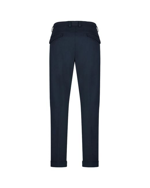 Paul & Shark Blue Tailored Trousers for men