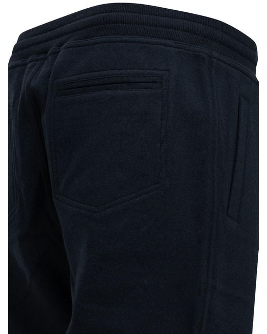 Brunello Cucinelli Blue Drawstring Sweatpants for men