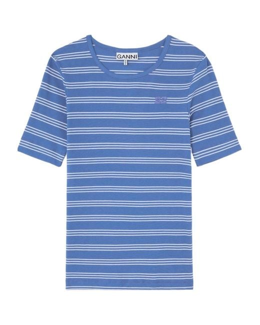 Ganni Blue T-Shirt
