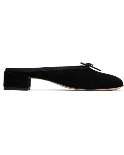 Repetto Black Camille Mules