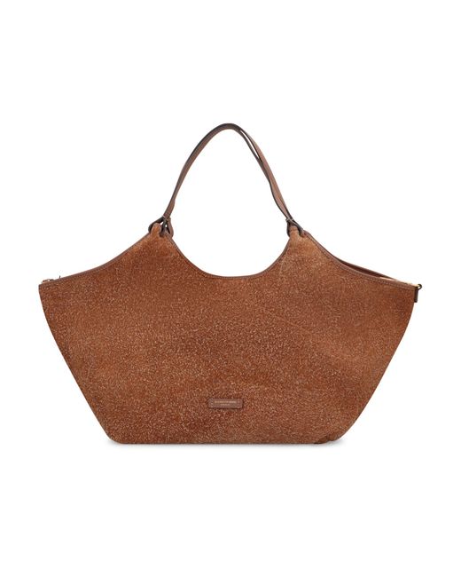 Gianni Chiarini Brown Double Handle Tote Bag
