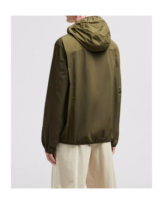 Moncler Green Kona Zip-Up Windbreaker for men