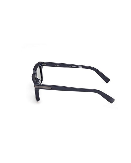 Zegna Multicolor Rectangle Frame Sunglasses for men