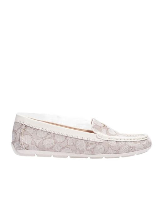 COACH White Logo Love Shoes