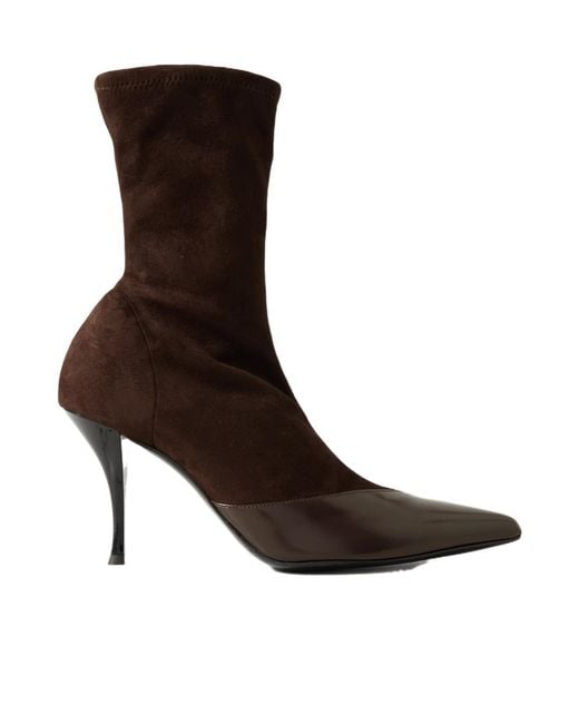 Neous Brown Dark Stretch Boots