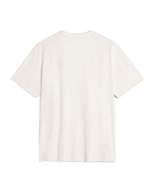 Maison Kitsuné White Cafe Kitsune Relax Tee-Shirt for men