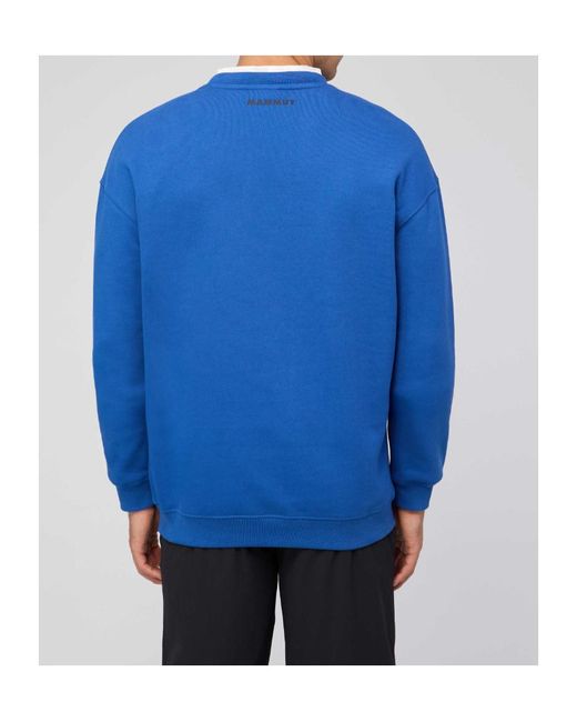 Mammut Blue Base Ml Crew Neck Ski Tour for men