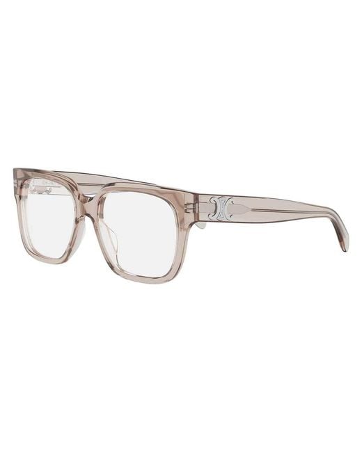 Céline White Full Frame Plain Mirror