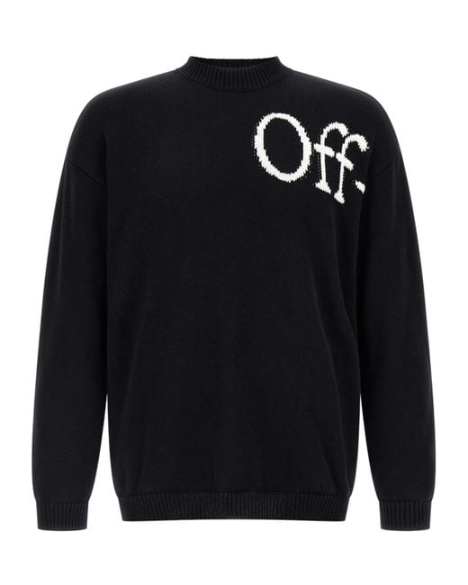 Off-White c/o Virgil Abloh Blue Bookish Shared Sweaters And Cardigans for men
