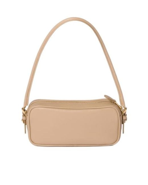 Miu Miu Natural Leather Pouch
