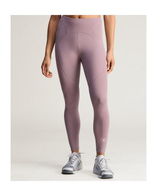Adidas By Stella McCartney Purple Training 7/8 Leggings