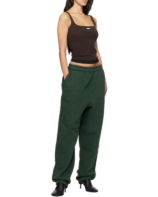 Entire studios Brown Lounge Ribbed Tank Top