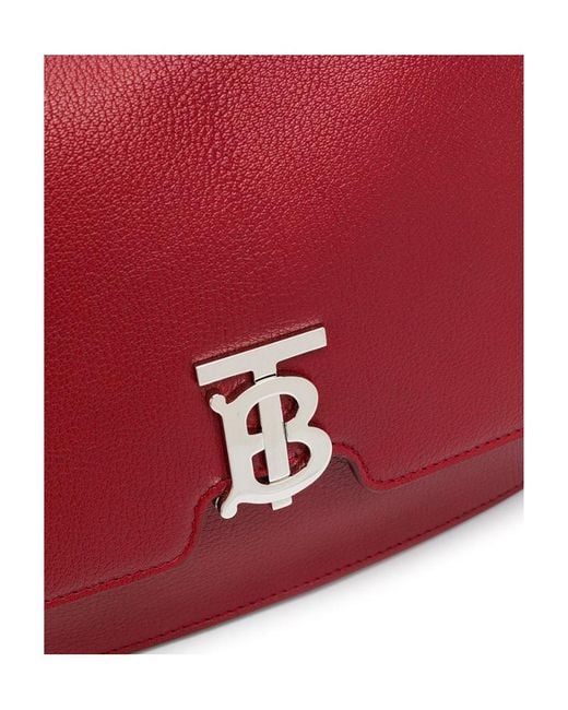 Burberry Red Medium Alice Shoulder Bag