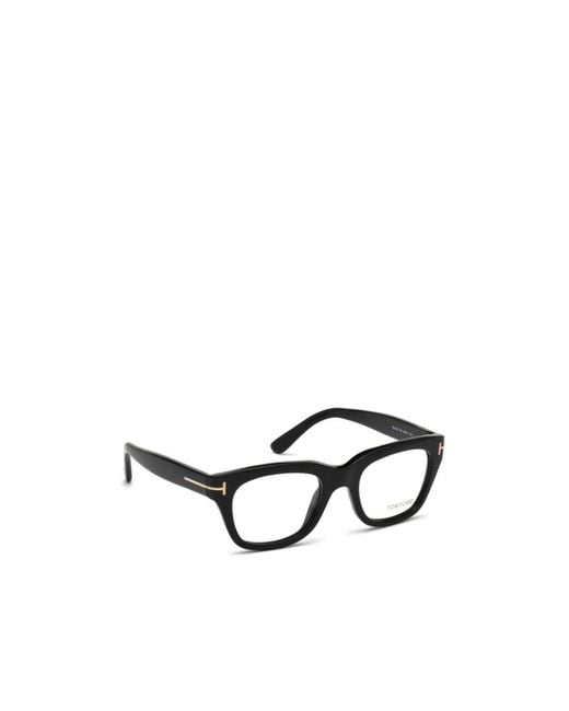 Tom Ford White Eyewear Square Frame Glasses for men