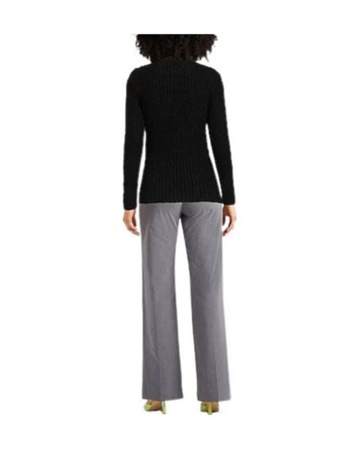 Marni Black Solid Color Knitted Top