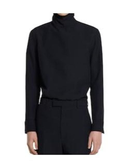 Gucci Black Technical Panama Shirt for men