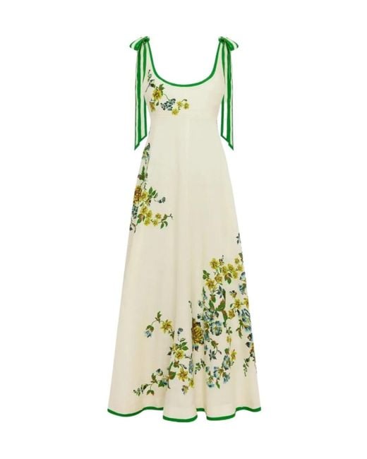 ALÉMAIS Green Phyllis Ballet Sundress