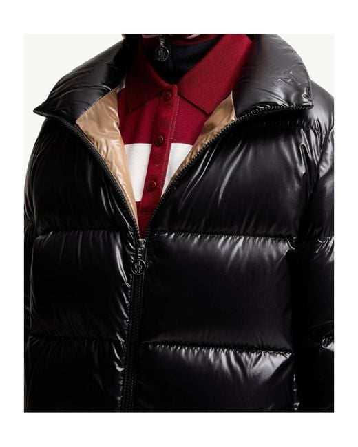 Moncler Black Abbadia Short Down Jacket