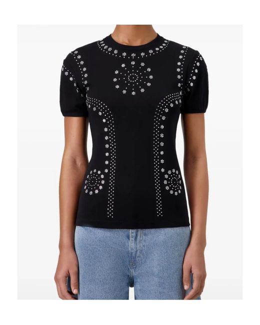 Coperni Black Mantra Graphic Print T-Shirt