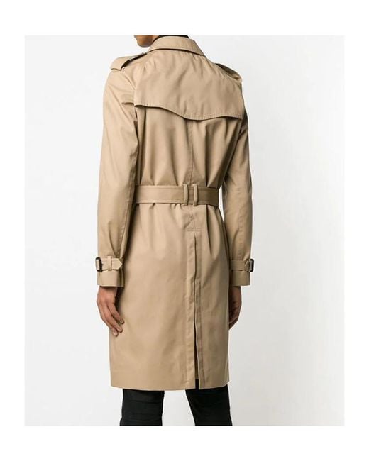 Saint Laurent Natural Belted Trench Coat for men