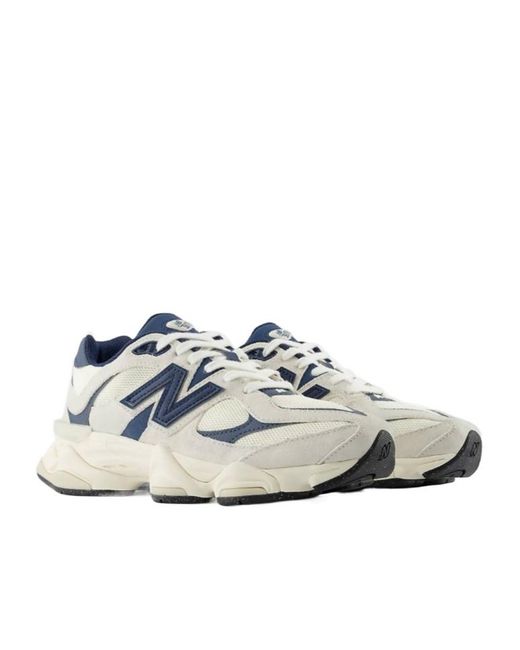 New Balance Blue 9060 Panelled Sneakers for men