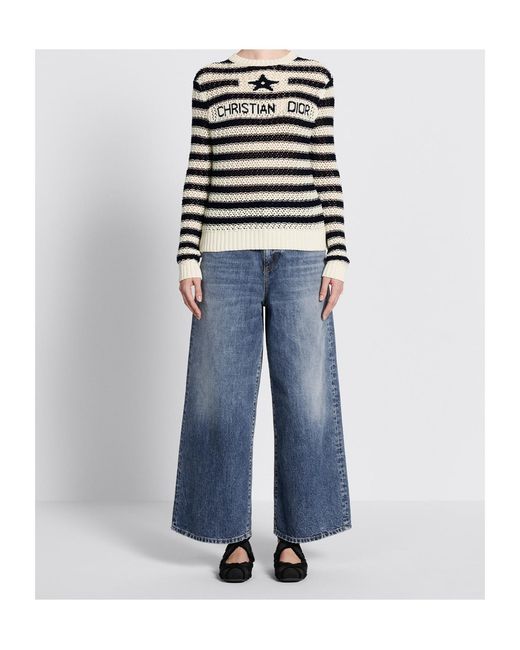 Dior Multicolor Striped Sweater