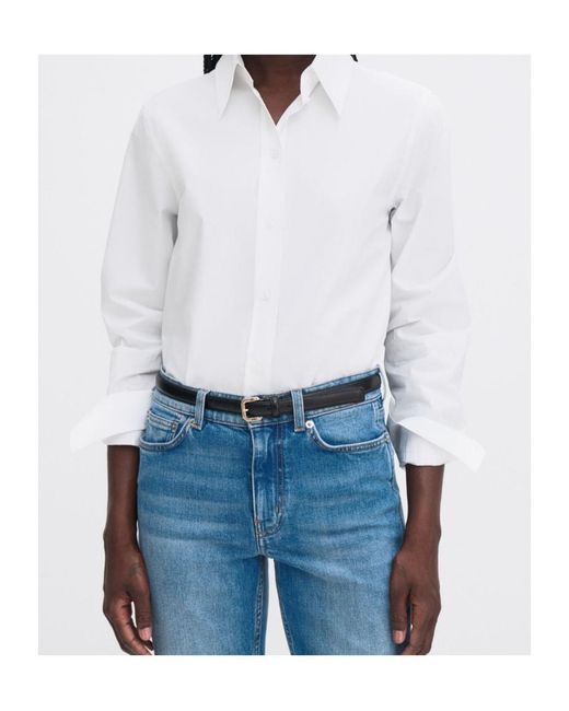 Filippa K White Classic Poplin Shirt