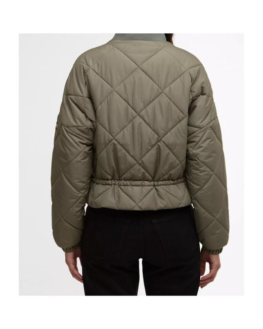 Barbour Green Pagan Quilted Jacket