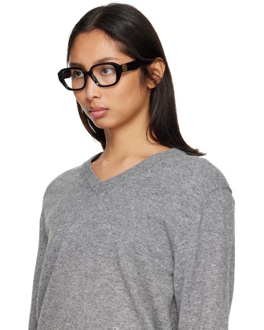 Loewe White Full-Rimmed Plano Lenses for men
