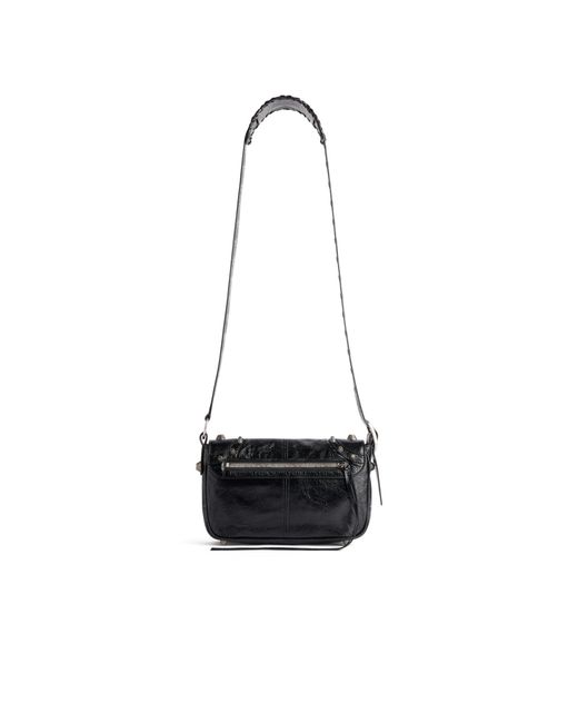 Balenciaga White Le Cagole Xs Flap Shoulder Bag for men