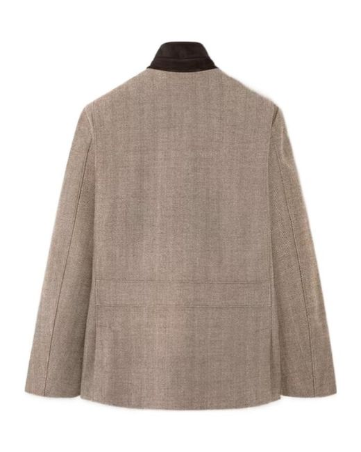 Loro Piana Brown Roadster Jacket for men