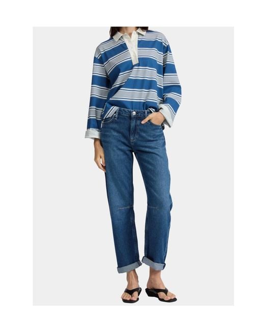 Rag & Bone Blue Belt Loop Jeans