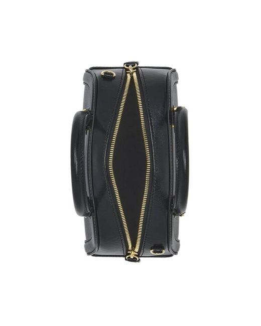 Alexander McQueen Black Mini Birdee Boston Tote Bag