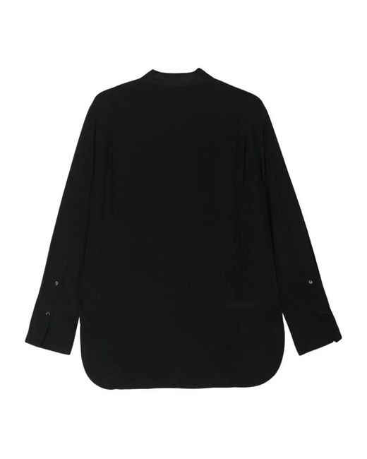 Joseph Black Joe Crepe-De-Chine Shirt