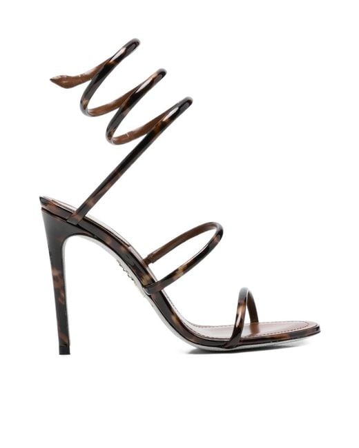 Rene Caovilla Multicolor René Caovilla Cleo Stiletto Heel Sandals