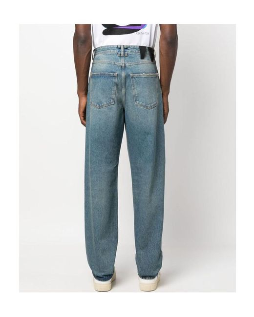 DARKPARK Blue Mark Relax Fit Jeans for men