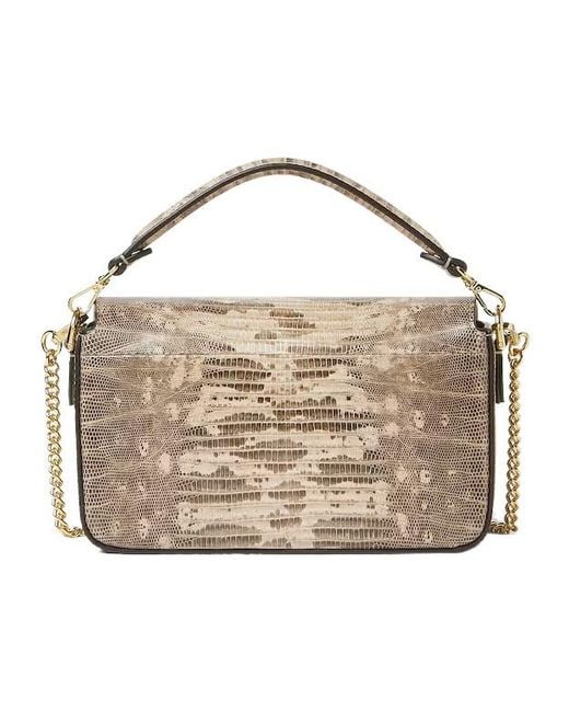 Fendi Metallic Baguette Mini