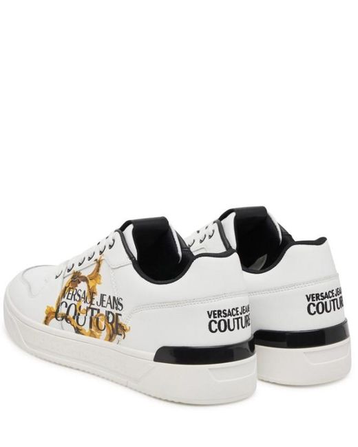 Versace Jeans White Low-Top And Sneakers for men