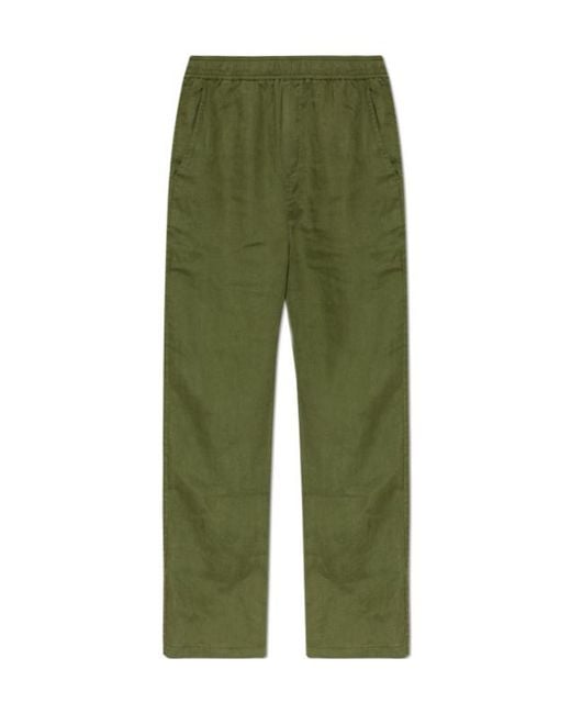 Samsøe & Samsøe Green Elasticated Trousers for men