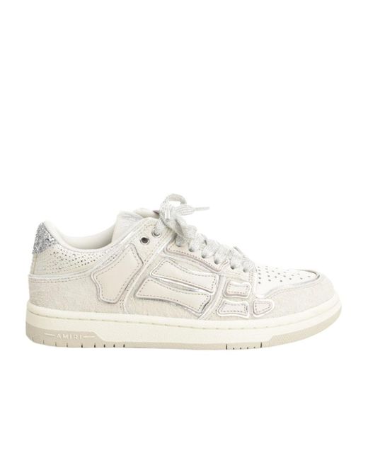 Amiri White "Skel" Sneaker