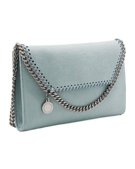 Stella McCartney Blue Falabella Mini Shoulder Bag