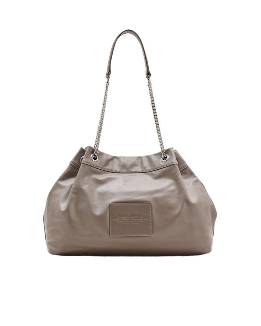 Marc Jacobs Gray The Sack Tote Bag
