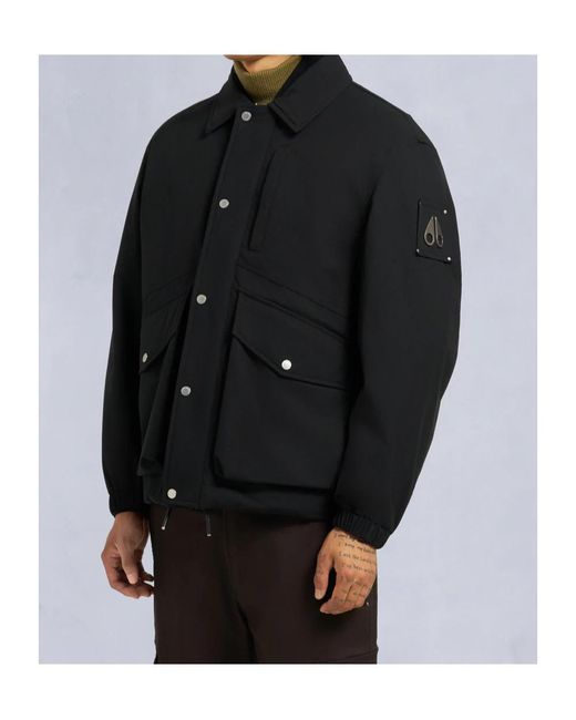 Moose Knuckles Black Walker 3-In-1 Jacket for men