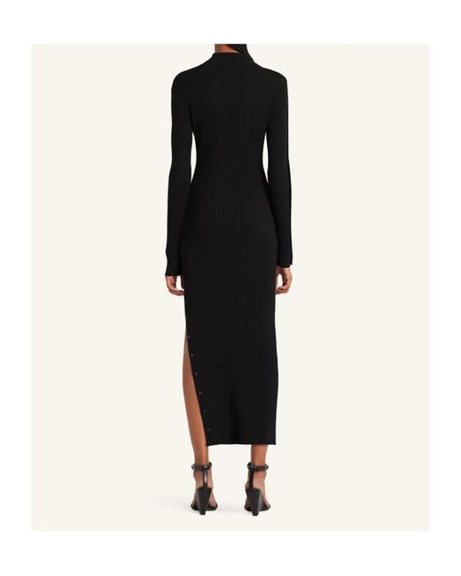 Courreges Black Courrèges Reedition Knit Dress