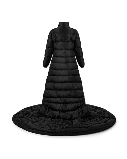 Moncler Black Logo Down Jacket