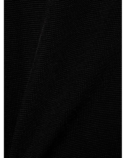 Tom Ford Black High-Necked And Long-Sleeved Dress