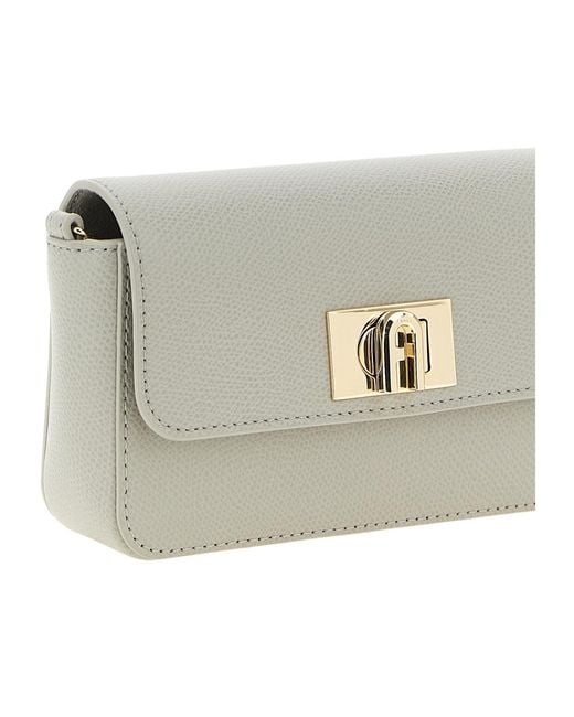 Furla Gray 1927 Crossbody Bags